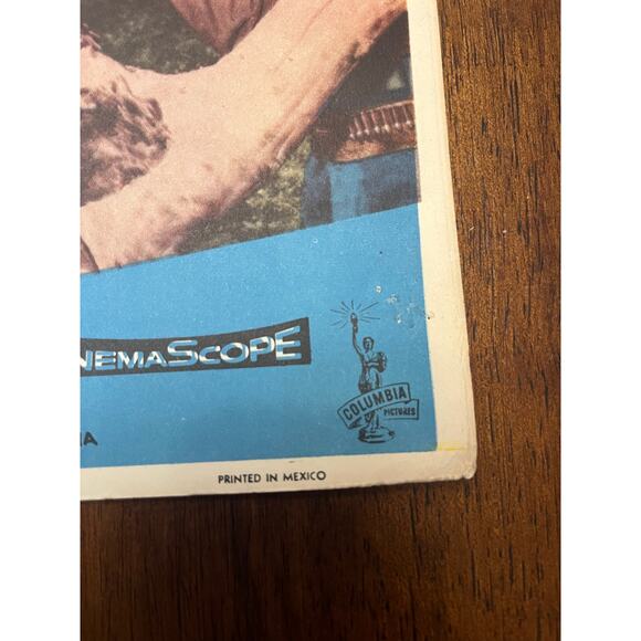 RIDE LONESOME Mexican Lobby Card '59 Randolph Scott - Picture 3 of 4